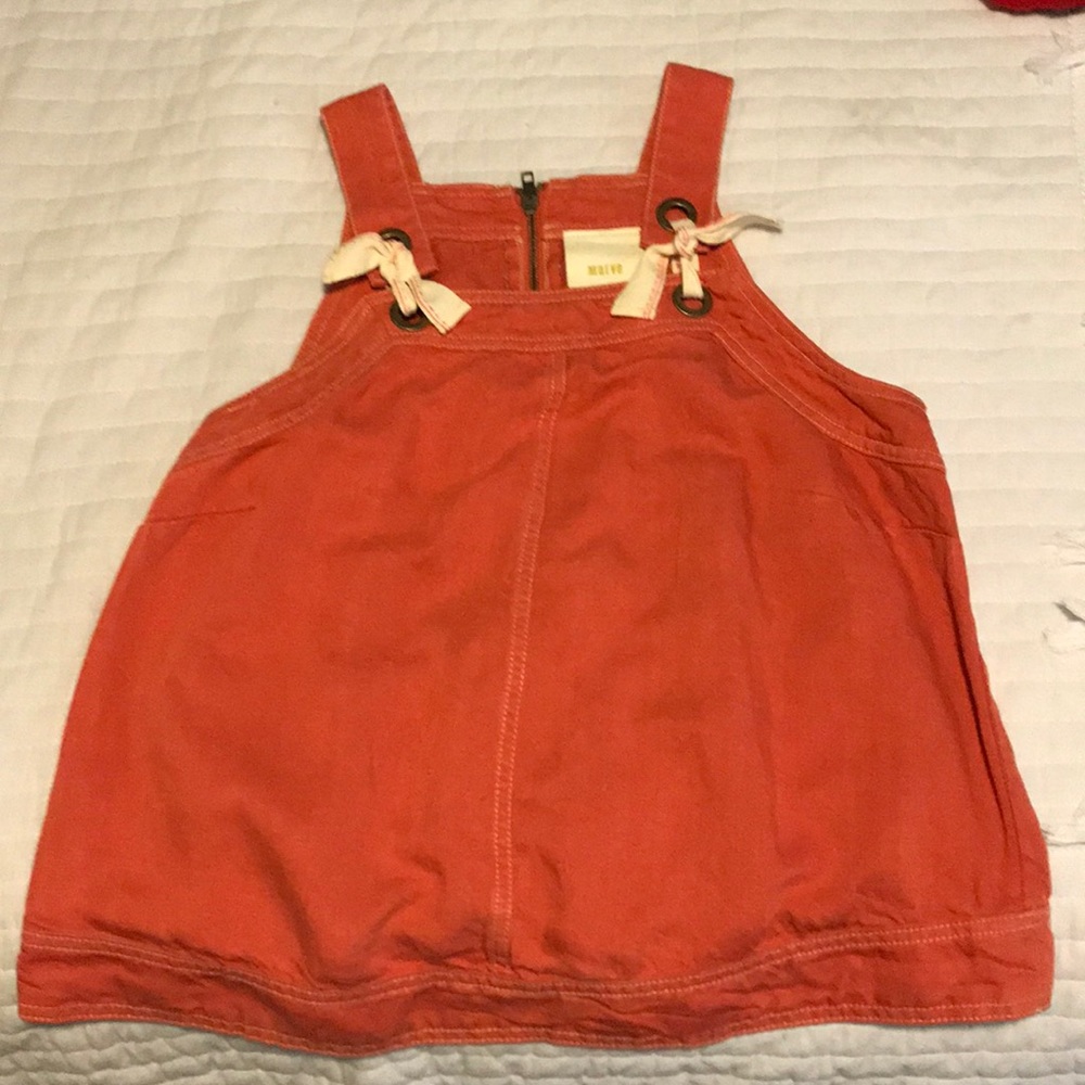 Orange Anthropologie top